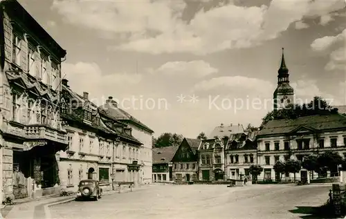 AK / Ansichtskarte Chribska Marktplatz Kirche Chribska