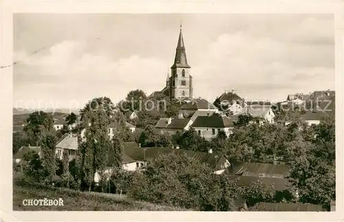 AK / Ansichtskarte Chotebor Kirche Chotebor