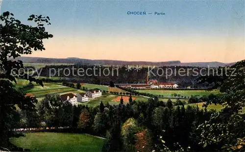 AK / Ansichtskarte Chocen Panorama Chocen