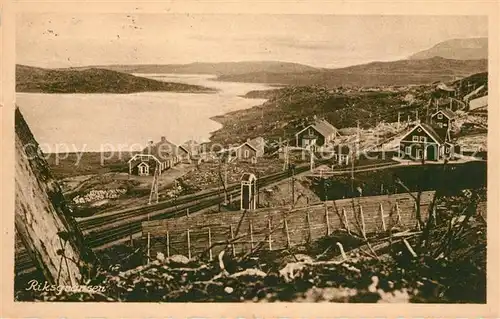 AK / Ansichtskarte Riksgraensen Panorama Riksgraensen