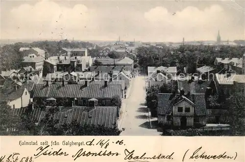 AK / Ansichtskarte Halmstad Galgbergel Panorama Halmstad
