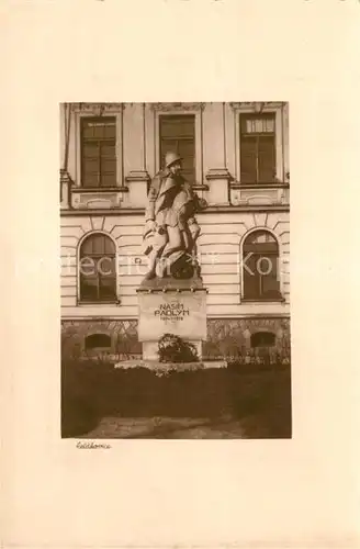 AK / Ansichtskarte Celakovice Nasim Paolym Monument Celakovice