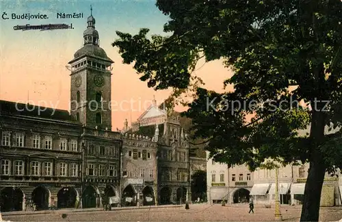 AK / Ansichtskarte Budejovice Namesti Budejovice