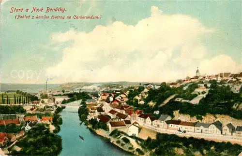AK / Ansichtskarte Stare_Benatky und Nove Benatky Panorama 