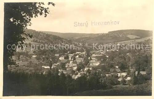 AK / Ansichtskarte Stary_Hrozenkov Panorama 