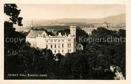 AK / Ansichtskarte Cesky_Raj_Sedmihorky Stekluv hotel Cesky_Raj_Sedmihorky