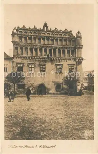 AK / Ansichtskarte Susice na Sumave Dekanstvi Susice