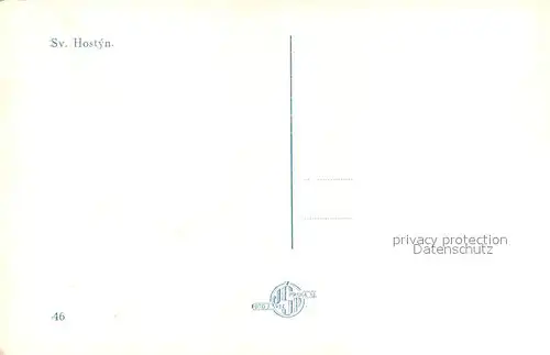 AK / Ansichtskarte Hostyn Sv Hostyn Hostyn