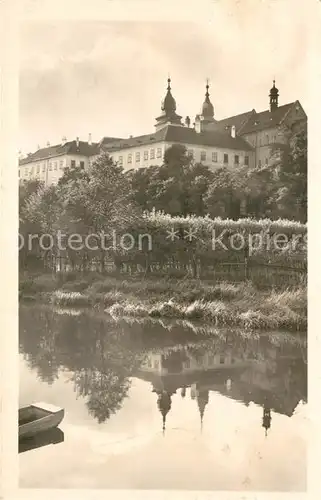 AK / Ansichtskarte Trebic Partie am Fluss Trebic