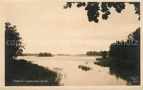 AK / Ansichtskarte Trebon Opatovicky rybnik Trebon