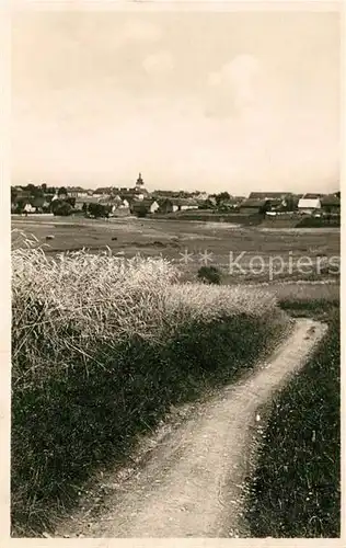 AK / Ansichtskarte Unhoscht Feldweg Unhoscht