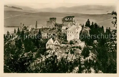 AK / Ansichtskarte Velhartice Fliegeraufnahme Hrad Velhartice