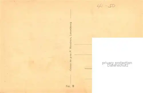 AK / Ansichtskarte Vianden Ruines Tour blanche et Entree Vianden