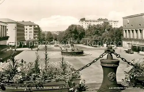 AK / Ansichtskarte Goeteborg Goetaplatsen och Park Avenue Hotel Goeteborg