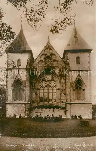 AK / Ansichtskarte Stavanger Domkirke Kirche Stavanger