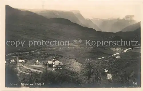 AK / Ansichtskarte Maristuen Fjellferie Landschaftspanorama Berge 