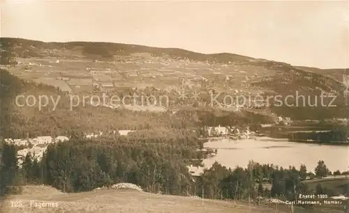 AK / Ansichtskarte Fagernes Landschaftspanorama Fagernes