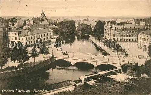 AK / Ansichtskarte oerebro Parti av Svartan oerebro