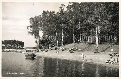 AK / Ansichtskarte Dioe Badestranden Strand 
