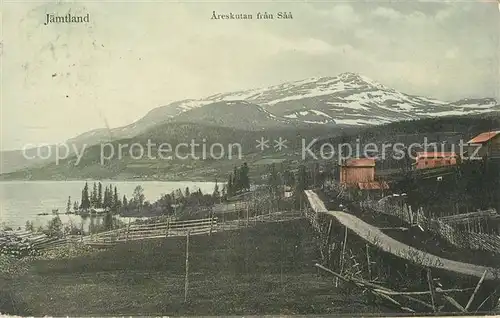 AK / Ansichtskarte Saa Areskutan fran Saa 