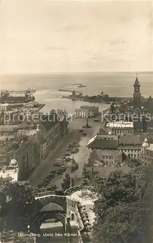 AK / Ansichtskarte Haelsingborg Utsikt fran Kaernan Haelsingborg