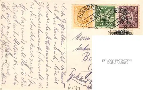 AK / Ansichtskarte Haelsingborg Utsikt fran Kaernan Haelsingborg