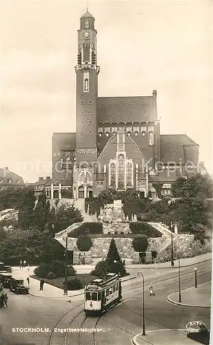 AK / Ansichtskarte Stockholm Engelbrektskyrkan Kirche Stockholm