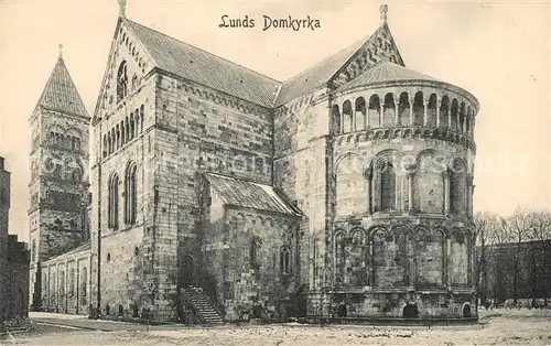 AK / Ansichtskarte Lund_Daenemark Domkyrka Domkirche Lund Daenemark