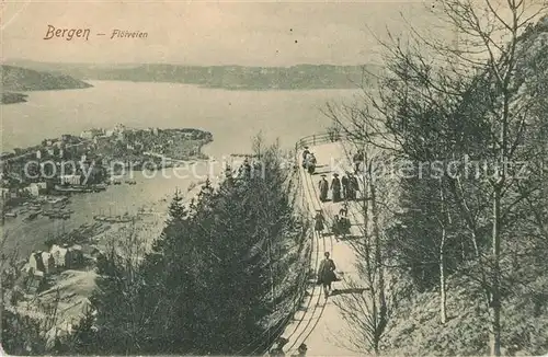 AK / Ansichtskarte Bergen Floiveien Bergen