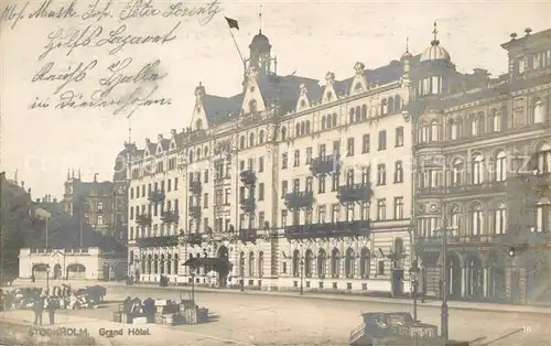 AK / Ansichtskarte Stockholm Grand Hotel Stockholm