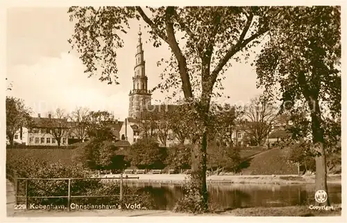 AK / Ansichtskarte Kobenhavn Christianshavns Vold Kobenhavn