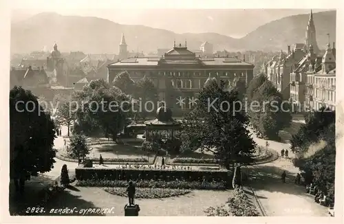 AK / Ansichtskarte Bergen Byparken Bergen