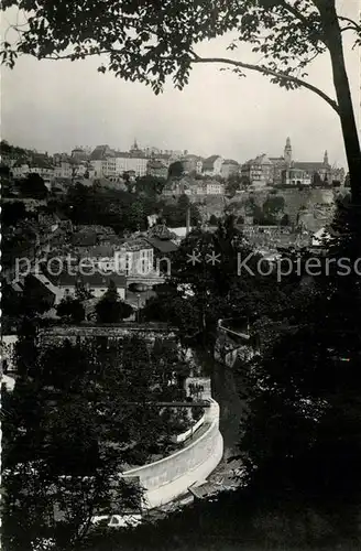AK / Ansichtskarte Luxembourg_Luxemburg Vue sur la Corniche Luxembourg Luxemburg