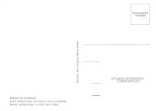 AK / Ansichtskarte Clervaux Abbaye Messe Clervaux