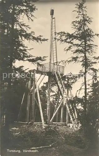 AK / Ansichtskarte Torsburg Vardkasen Aussichtsturm 
