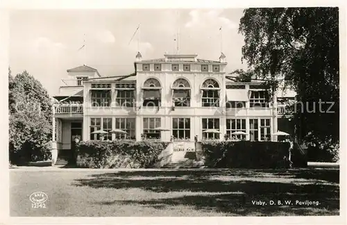 AK / Ansichtskarte Visby Paviljong Visby