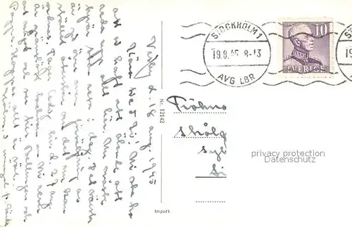 AK / Ansichtskarte Visby Paviljong Visby