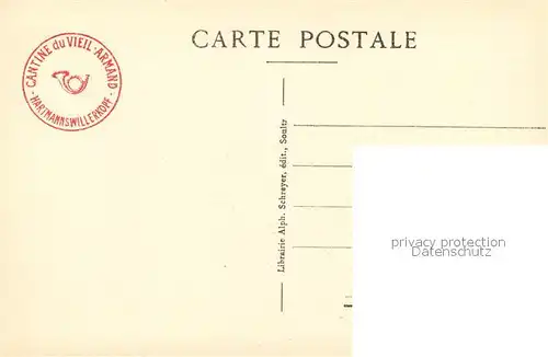 AK / Ansichtskarte Hartmannswillerkopf Monuments et Cimetiere Allemands Hartmannswillerkopf