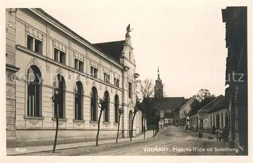AK / Ansichtskarte Vodnany_Wodnian Pisecka trida od Sokolovny Vodnany Wodnian