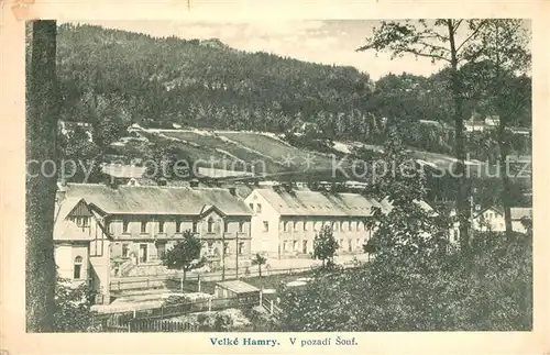 AK / Ansichtskarte Velke_Hamry_Grosshammer Stadtansicht Velke_Hamry_Grosshammer