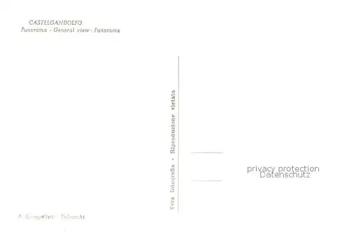AK / Ansichtskarte Castelgandolfo Palazzo dall aereo Castelgandolfo