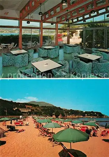 AK / Ansichtskarte Procchio_Isola_d_Elba Hotel del Golfo Spiaggia Strand 