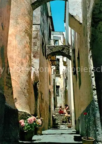 AK / Ansichtskarte Sanremo Aspetto caratteristico della Citta vecchia Altstadt Gasse Sanremo
