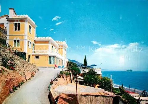 AK / Ansichtskarte Laigueglia  Albergo Castello Laigueglia 