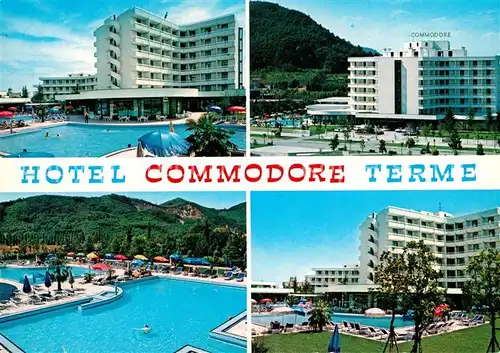 AK / Ansichtskarte Montegrotto_Terme Hotel Commodore Terme Swimming Pool Montegrotto Terme