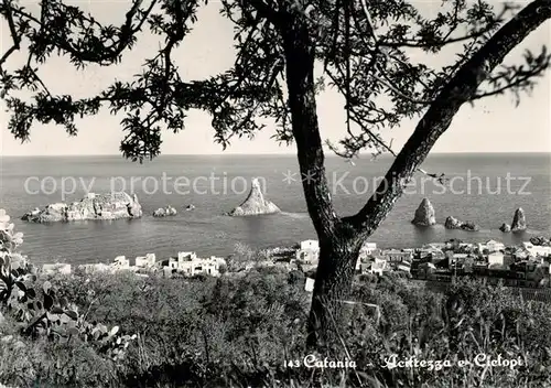 AK / Ansichtskarte Acitrezza_Aci_Trezza e Ciclopi Kueste Acitrezza_Aci_Trezza