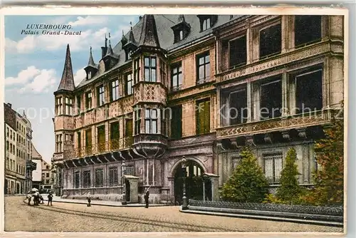 AK / Ansichtskarte Luxembourg_Luxemburg Palais Grand Ducal Luxembourg Luxemburg