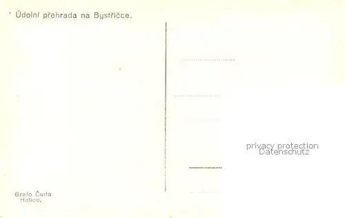 AK / Ansichtskarte Bystrice_nad_Olsi Udolni prehrada Bystrice_nad_Olsi