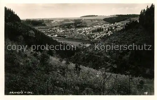 AK / Ansichtskarte Brandys_Orlici Panorama Brandys Orlici