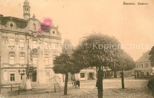 AK / Ansichtskarte Beroun Radnice Beroun